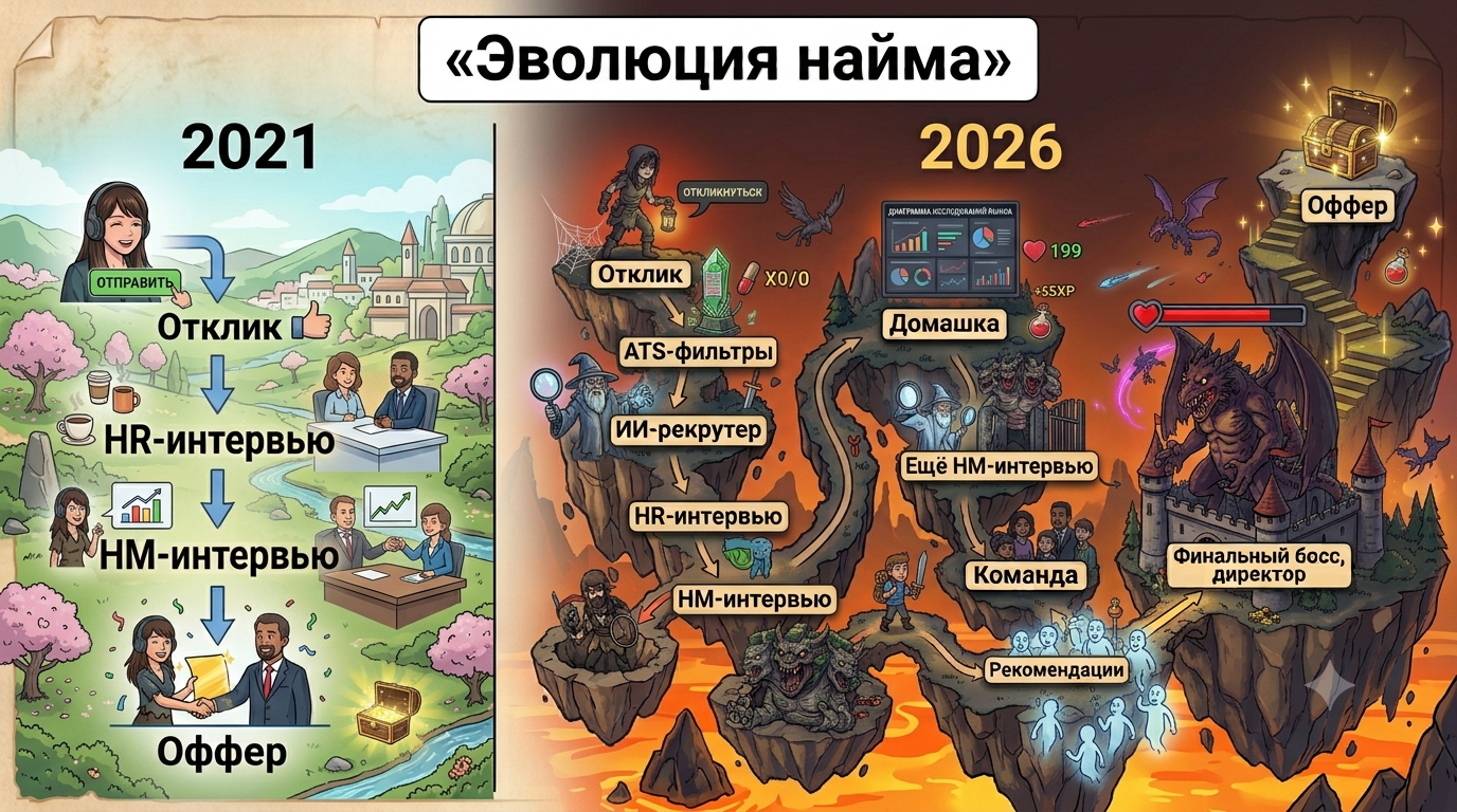 Эволюция или тупик? Как выглядит рынок IT‑найма 2026 года глазами кандидата - 1